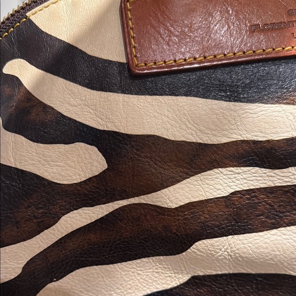 Dooney & Bourke Zebra Print Leather Bag - Picture 9 of 9